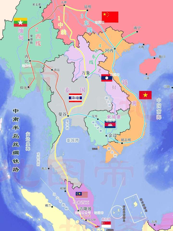 中国泰国接壤吗