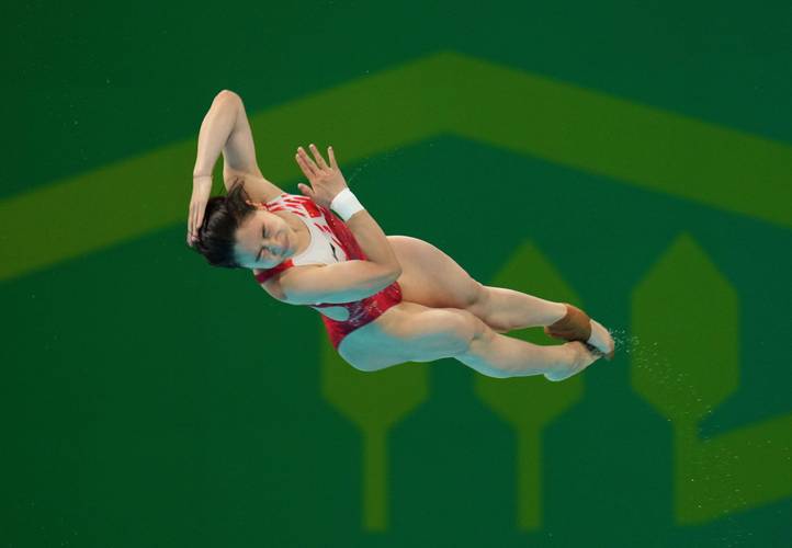 女子跳水3米台决赛回放2015